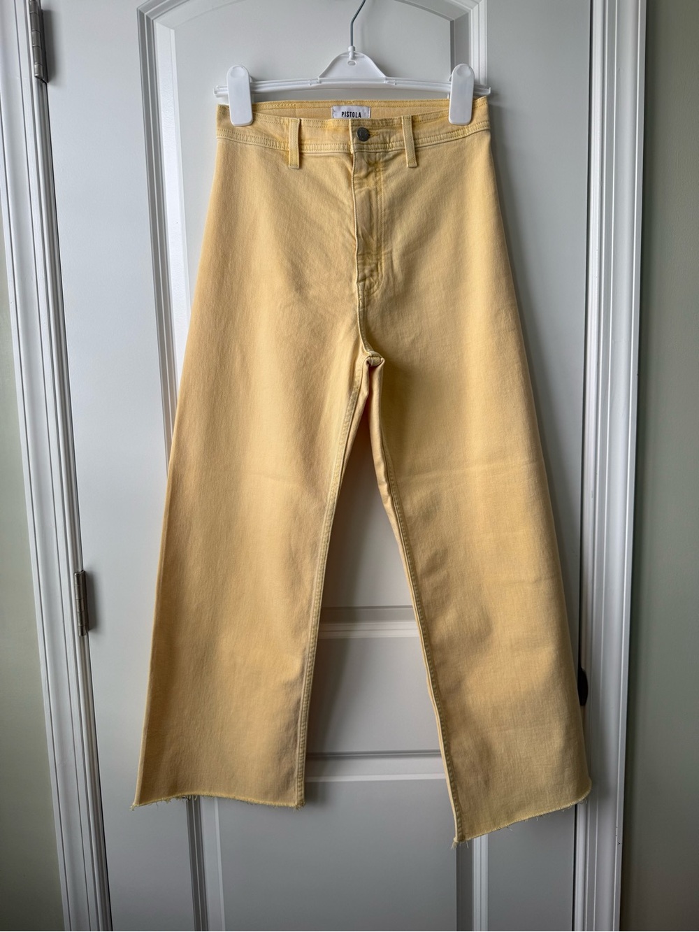 pistola Penny High Rise Wide
Leg Crop Jean - Picture 3 of 8
